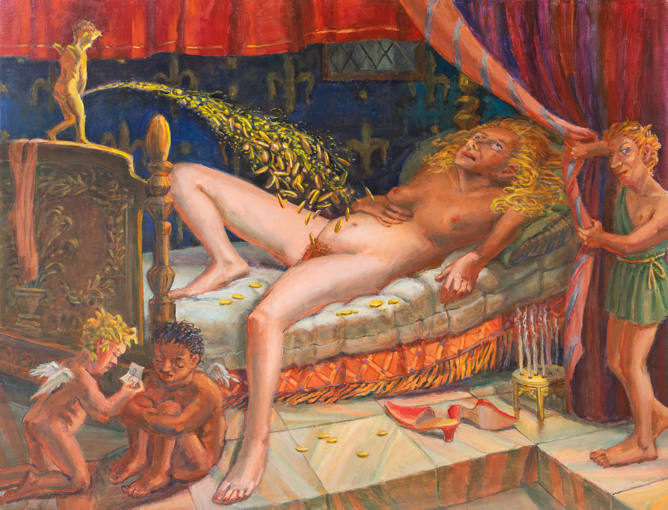 M. Louise Stanley Danäe and the Shower of Gold