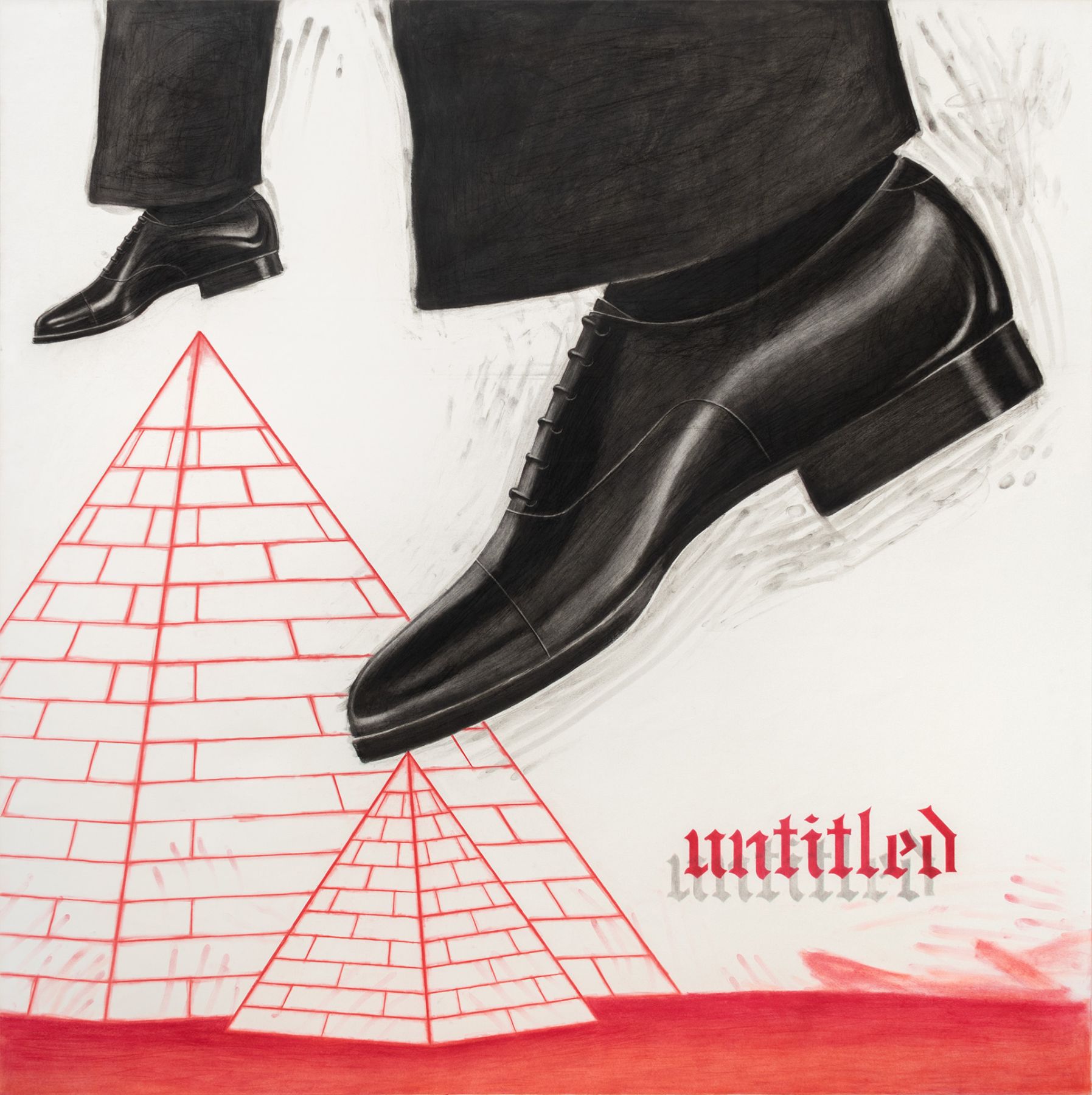 Enrique Chagoya Untitled (Shoes)