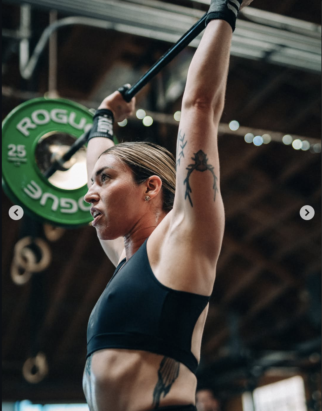 female athlete from do more corssfit in los angeles competing at west la athletics
