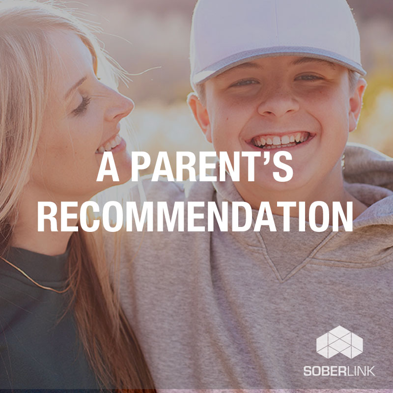A Parent’s Recommendation - Sober Story
