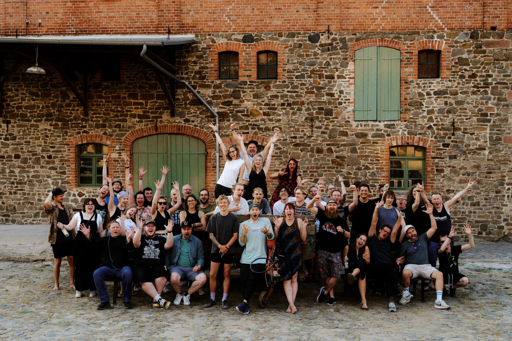 Teambild von Local Heroes Crew beim Bundesfinale