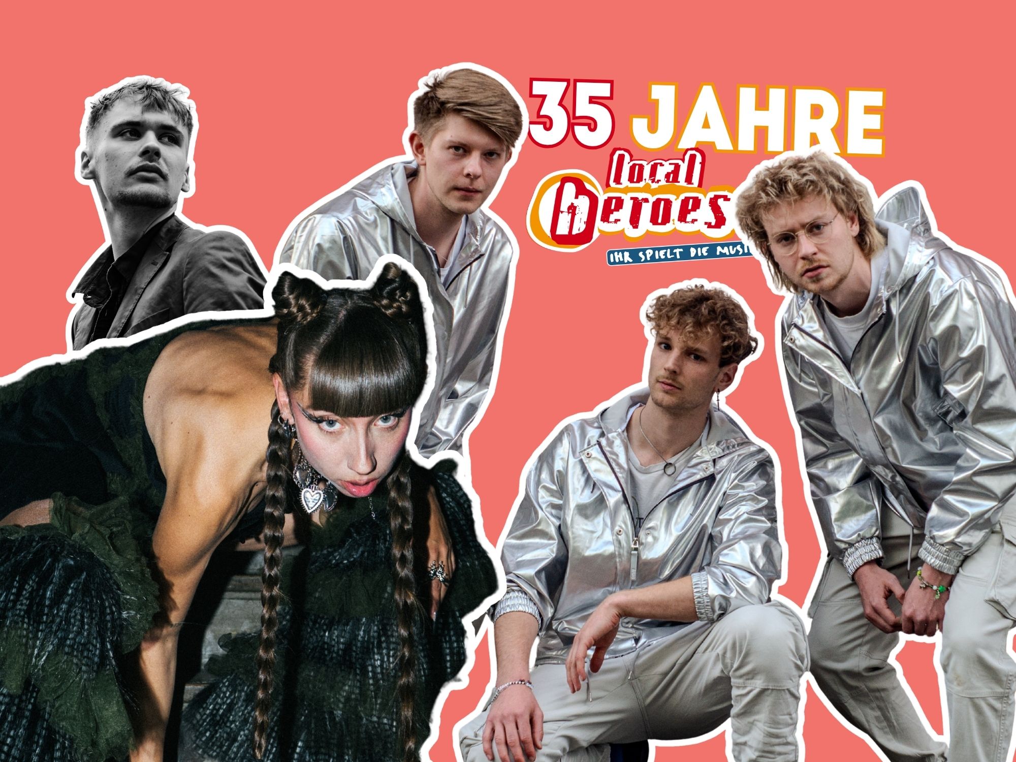 Am 05.07. feiern wir 35 Jahre local heroes im TREFF in Schönebeck mit den Newcomern øne707 & Raptiloiden, sowie Headliner CARY.