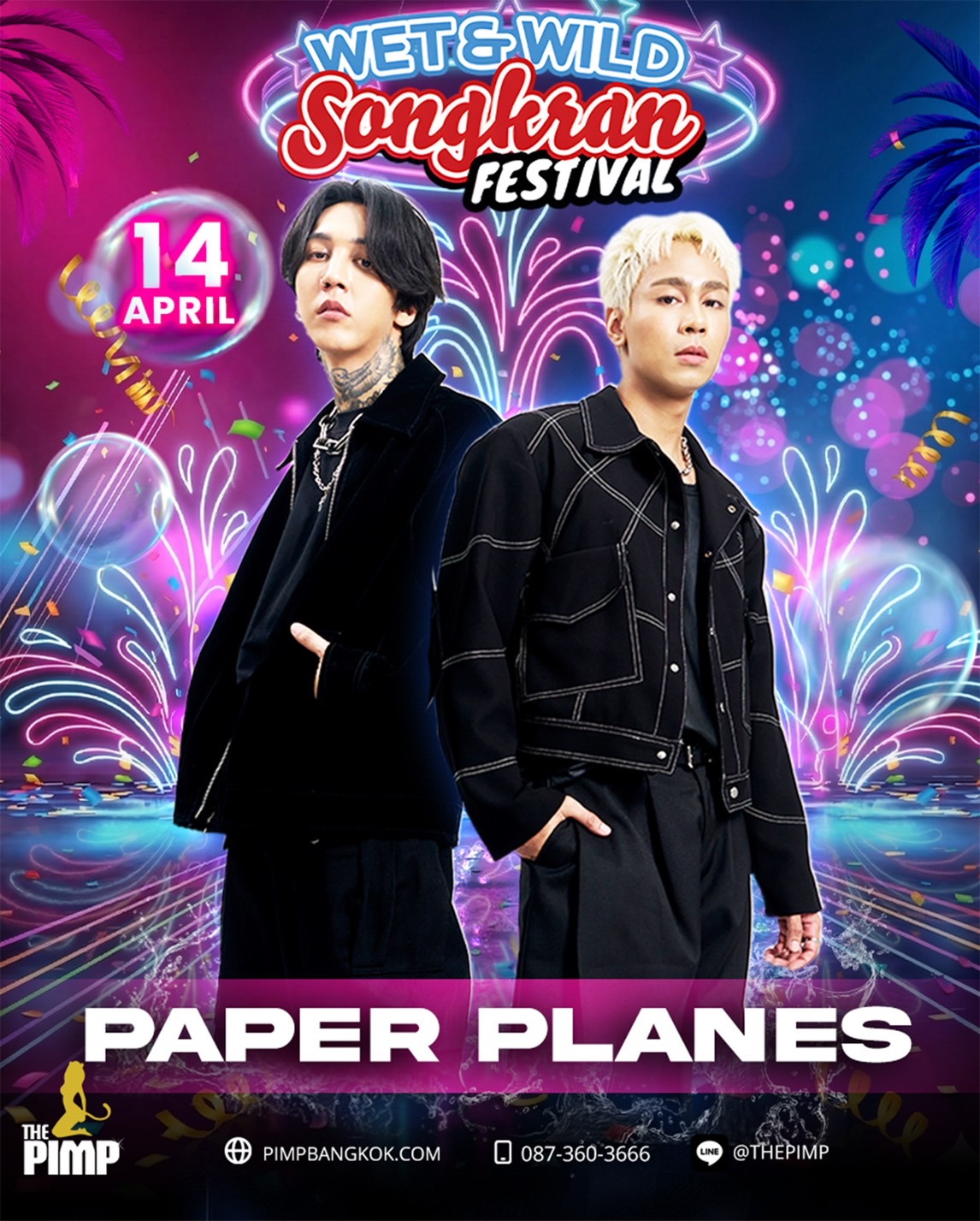 Kratae Rsiam live at The Pimp for songkran party 