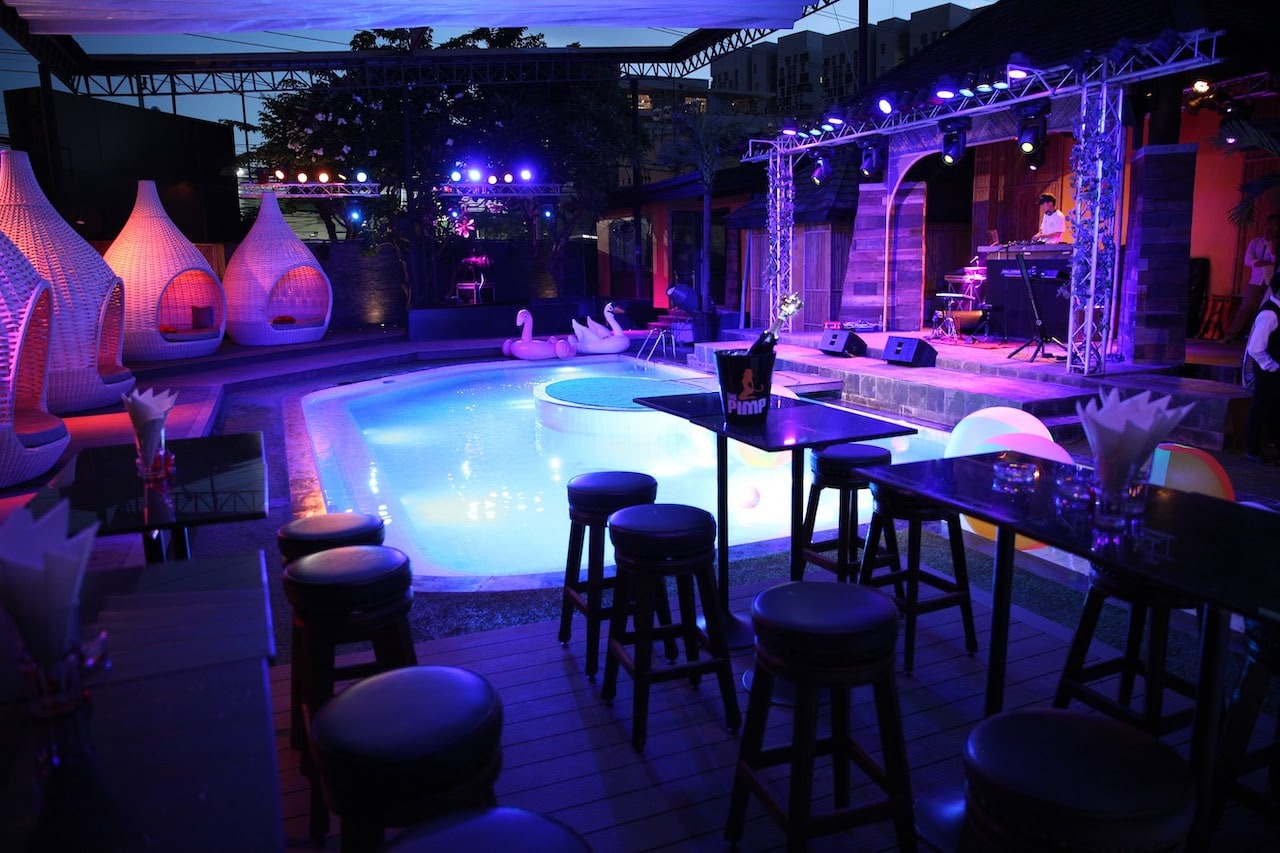 Pool zone at the PIMP Bangkok