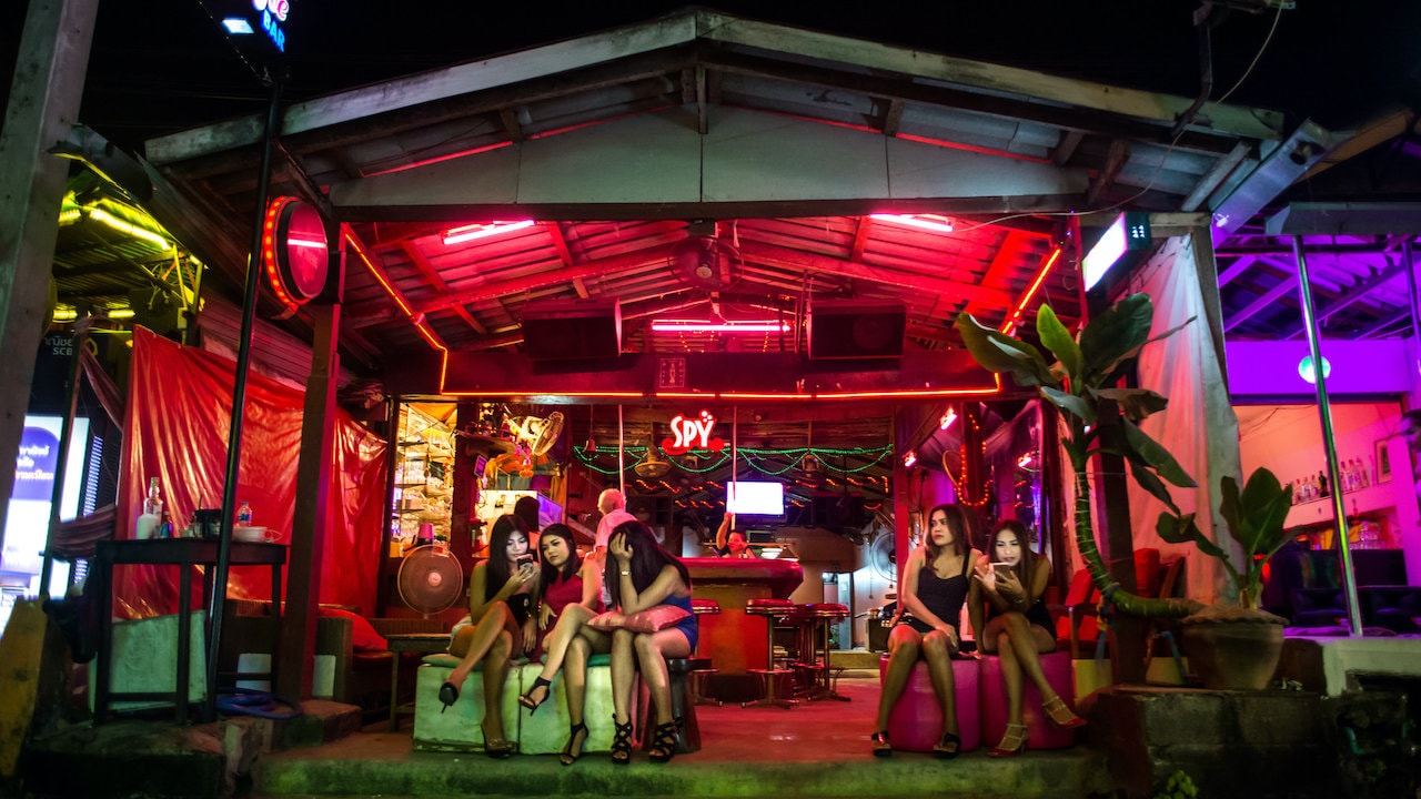 girlie bar in Chiang Mai Thailand