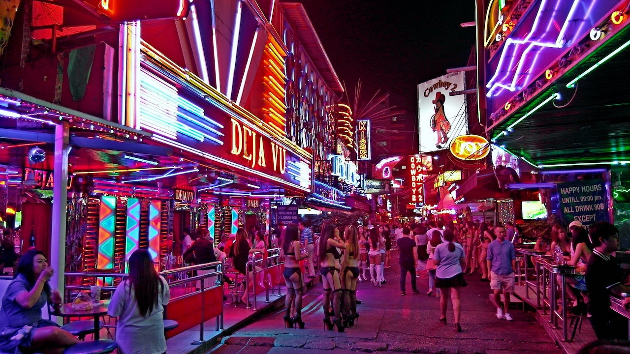 Bangkok red-light district of Soi Cowboy