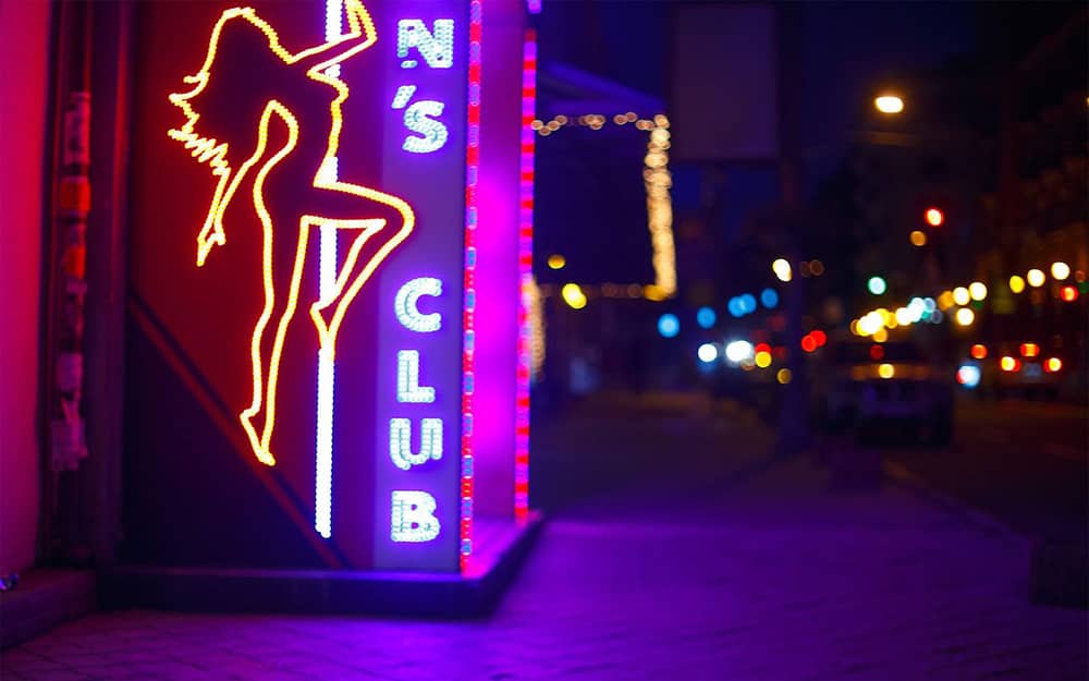 Strip Club Light Sign