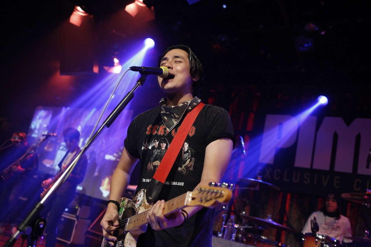 Thai rock band playing at The PIMP in Bangkok