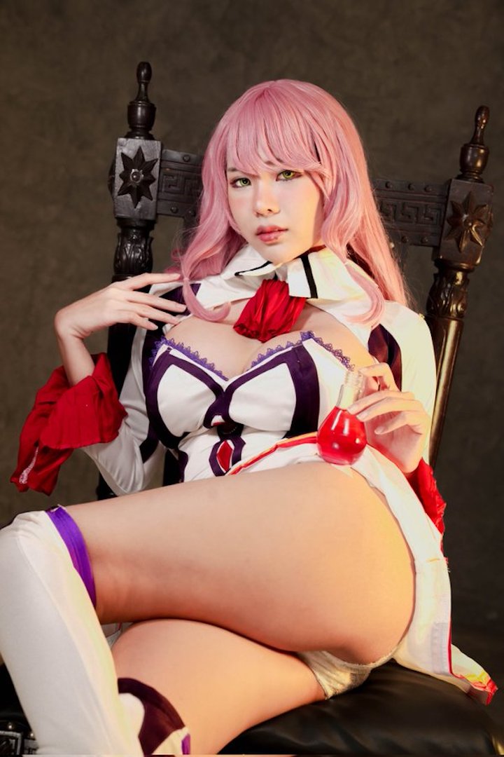 Thai model in cosplay