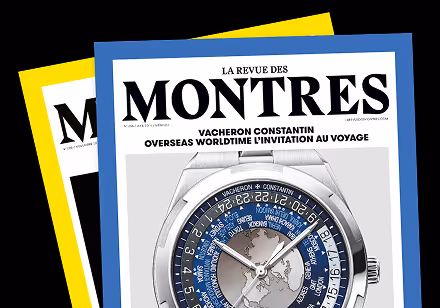 Deux couvertures du magazine de haute horlogerie la Revue des Montres