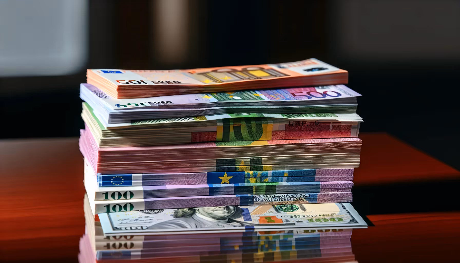 Photo of a stack of cash symbolizing financial incentives in channel programs