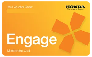 Honda engage gift card
