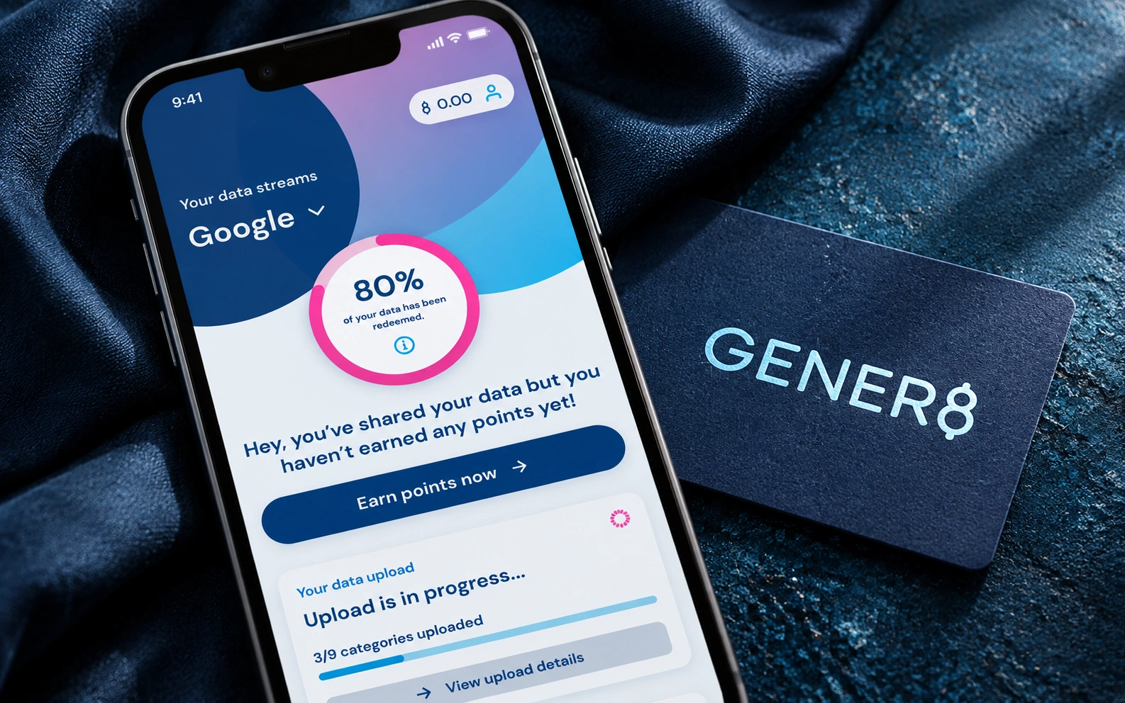 Gener8 digital product design