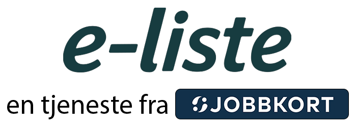 E-liste fra Jobbkort