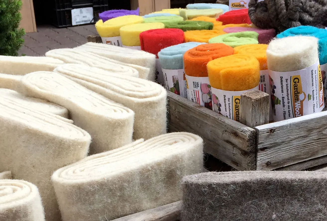 Schutzmatten aus Schafwolle