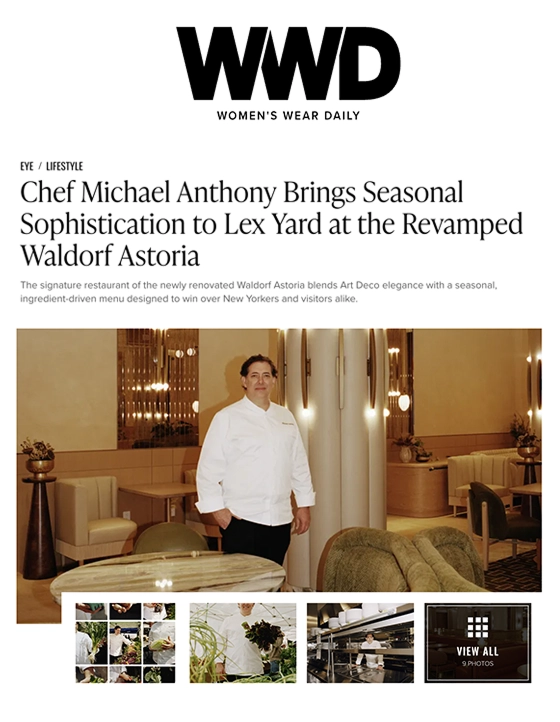 Seasonal Sophistication at Waldorf Astoria NYC's Lex Yard
