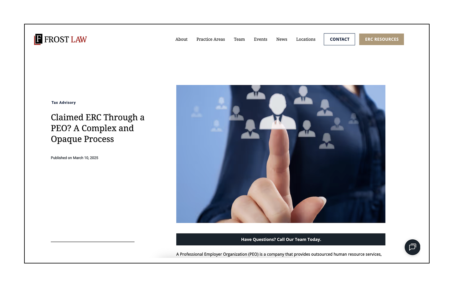 A computer screen with a webpage displayed