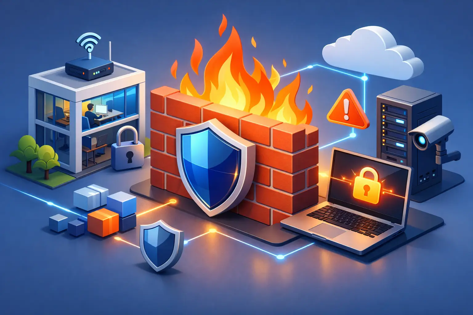 Welche Firewall braucht ein kleines Unternehmen?