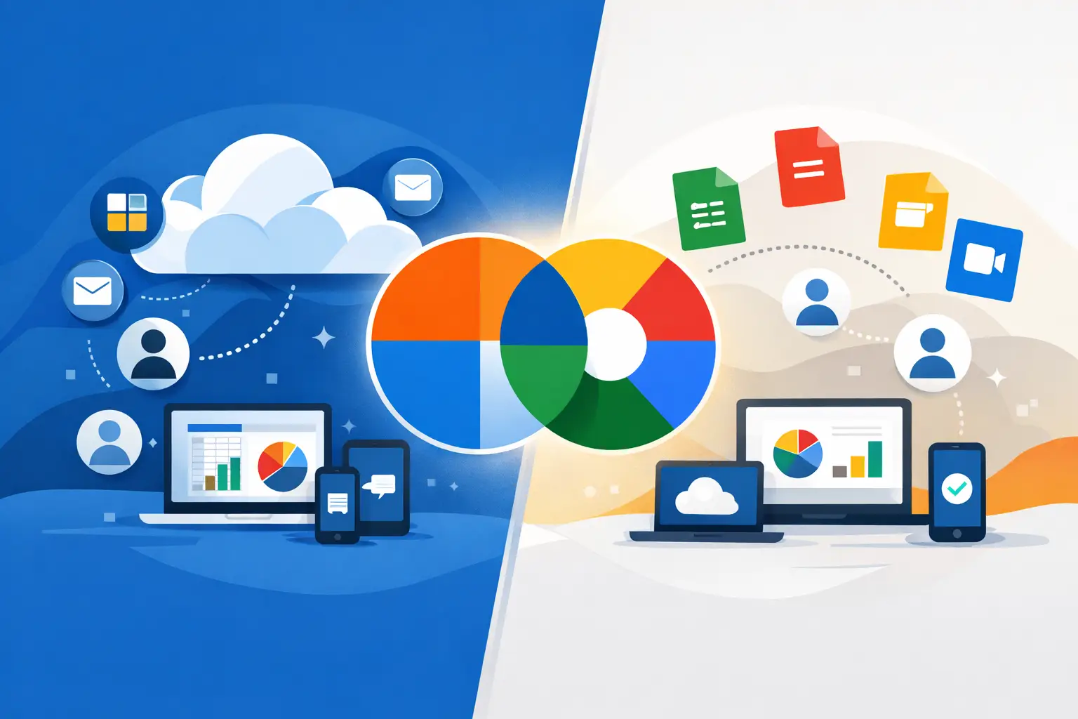 Microsoft 365 oder Google Workspace?