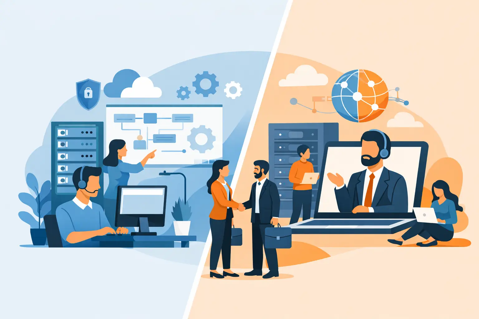 Inhouse IT oder Dienstleister - was passt besser?