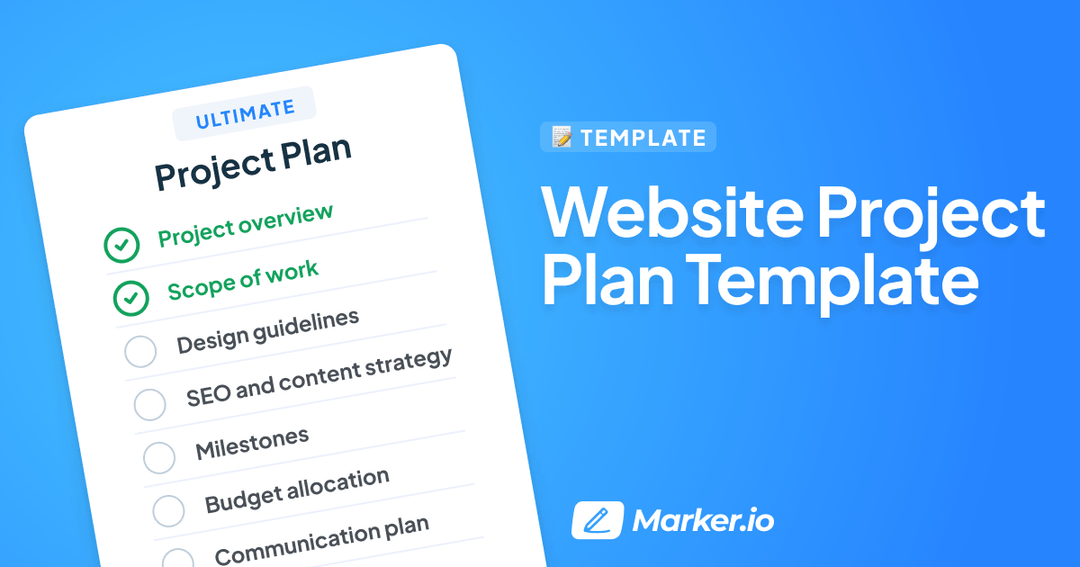 The Ultimate Website Project Plan Template
