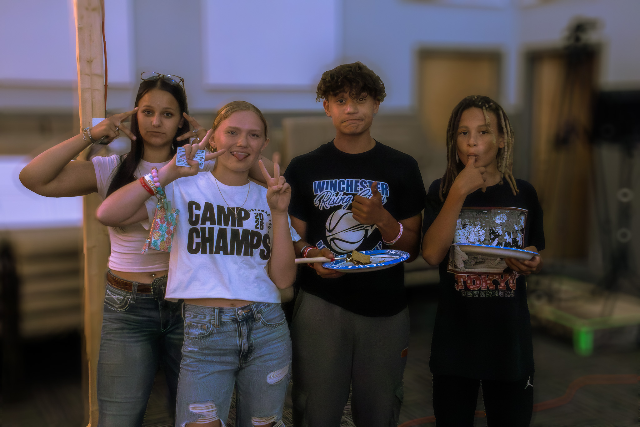 students having fun