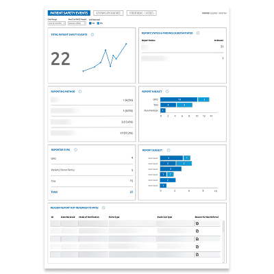 Two mobile mockups.