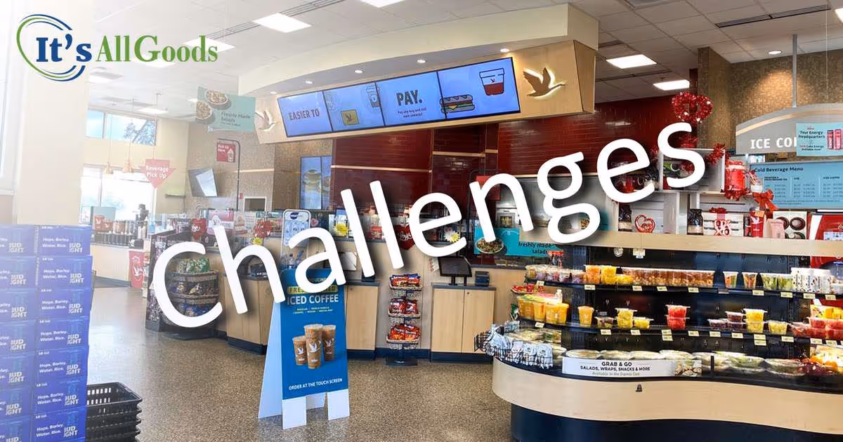 candy isle in a convenience store