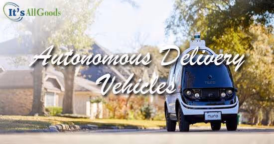 autonomous vehicle delivering groceries