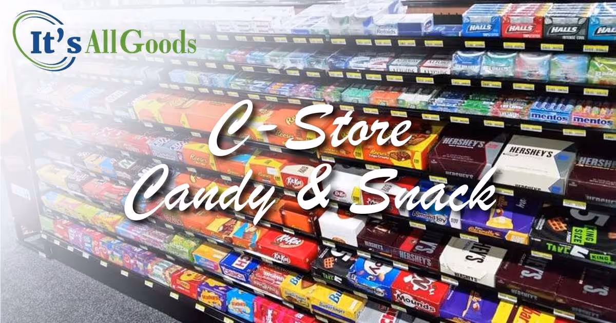 candy on c-store shelves