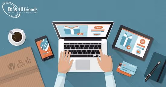 graphic of mobile phone retail ordering scenario