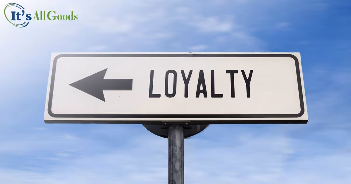 Aign post pointing the way to 'Loyalty;