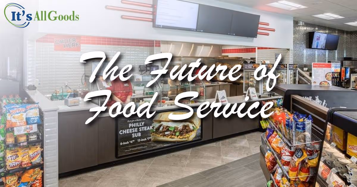 Food service arrangement at a c-store