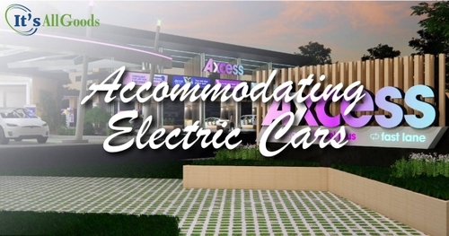 Electric Car Charging at C-Store