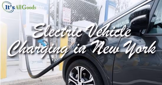 car getting charged at electric pump