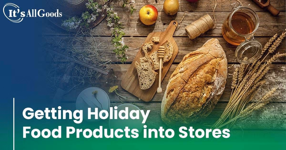 A holiday food arrangement.