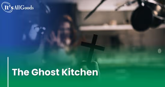 A ghost kitchen sits idle