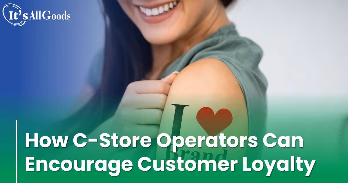 customer showing off 'i love brand' arm tattoo. 