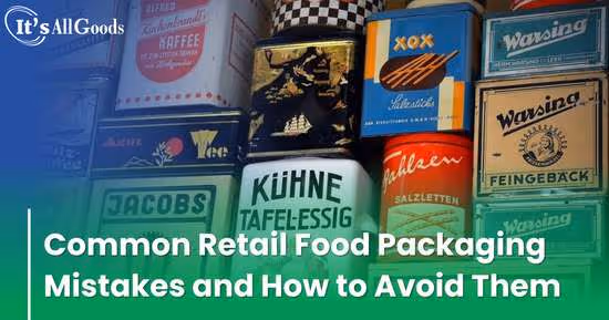 various sizes and shapes of product packaging