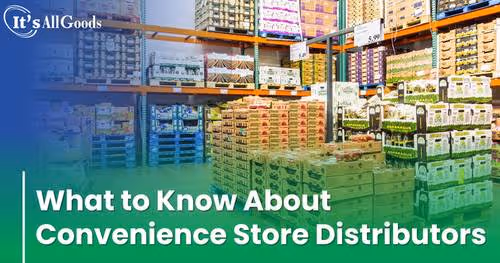 Warehouse full of food stocks.