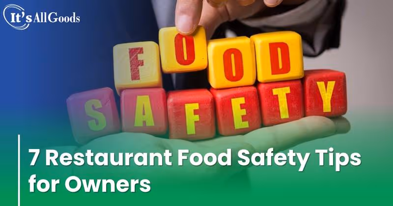 Abstract photo spelling out "food safety."