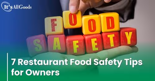 Abstract photo spelling out "food safety."