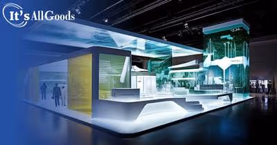 futuristic convenience store