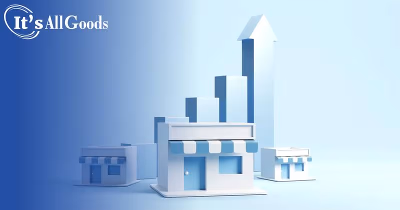 Graphic depicting steadily rising sales over time.