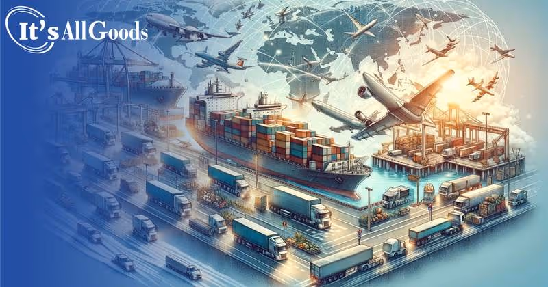 An abstract showing the complexities of global food llogistics