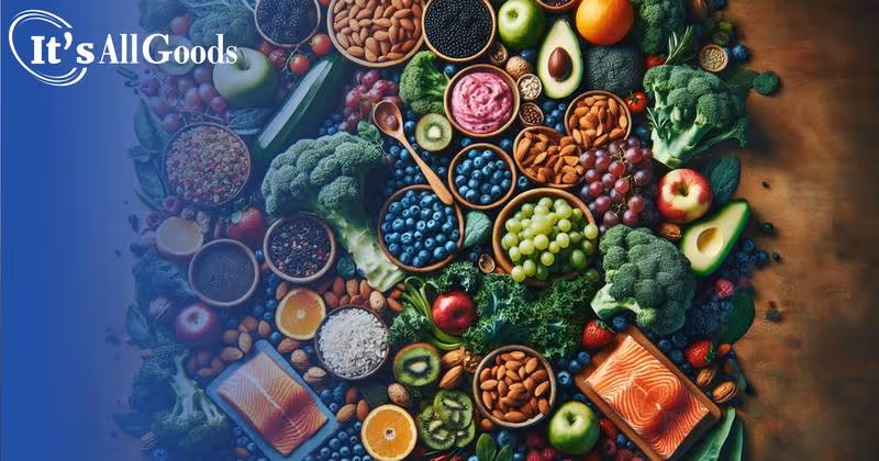 A large bowl full of healthy foods