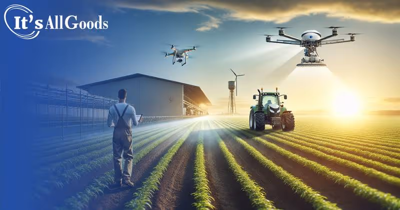 A modern high tech farm