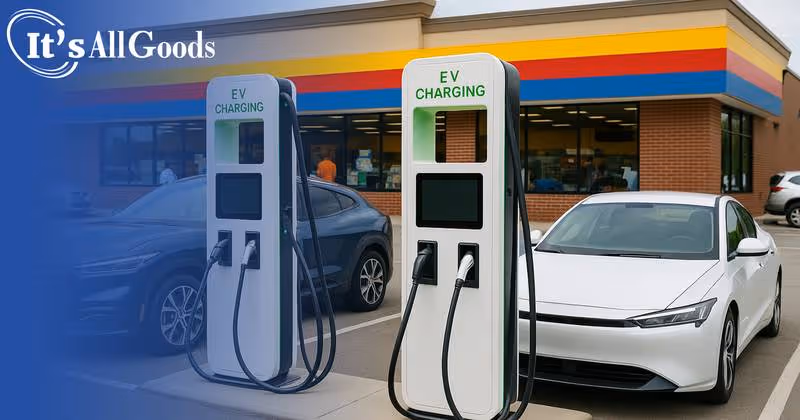 EV charging stations at c-store.