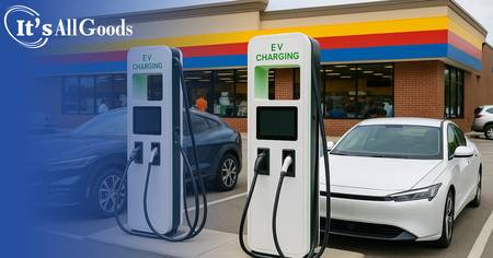 EV charging stations at c-store.