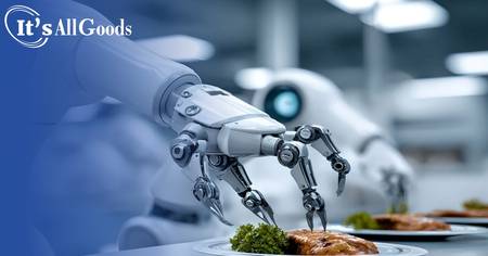 Robot-serving-food-in-a-restaurant